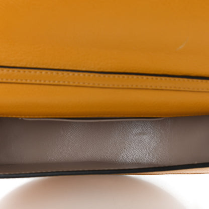 Chloe Calfskin Small Nile Bracelet Minaudiere Bag Dark Ochre 5 of 11