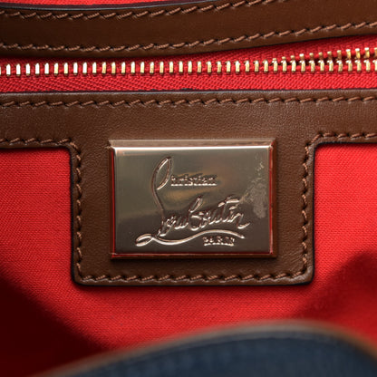 Christian Louboutin Empire Calf Suede Hobo Navy 6 of 11