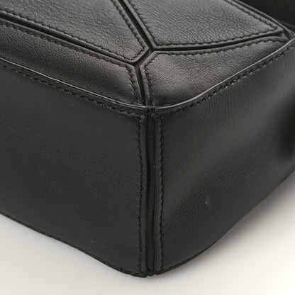 Loewe Calfskin Mini Puzzle Bag Black 8 of 8