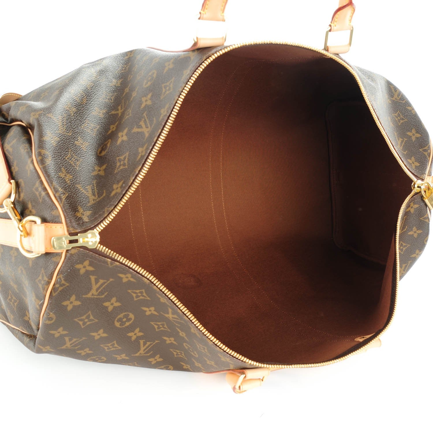 Louis Vuitton Monogram My LV Heritage Keepall Bandouliere 55 Blue Clair Blue De France 6 of 7