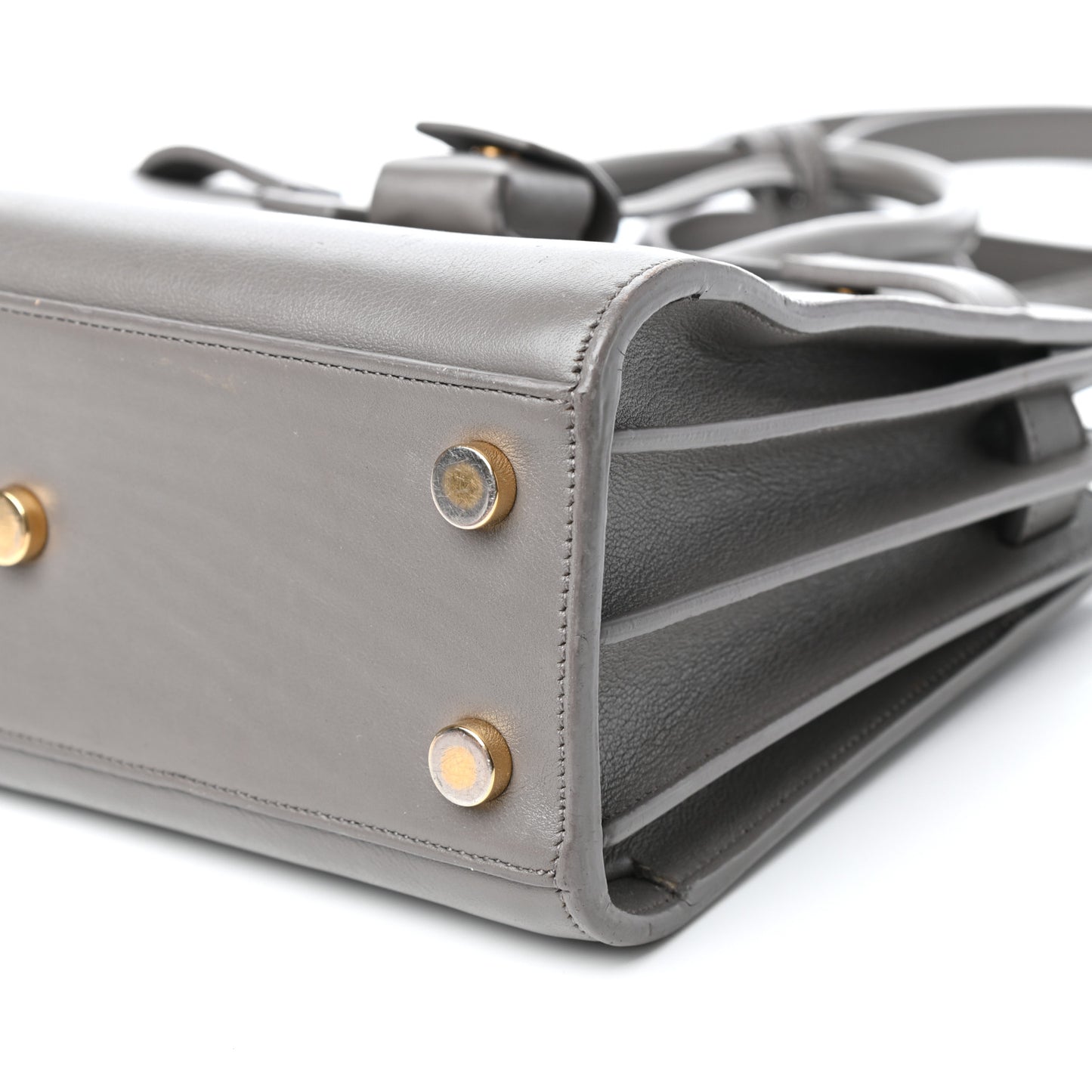 Calfskin Nano Sac De Jour Fog