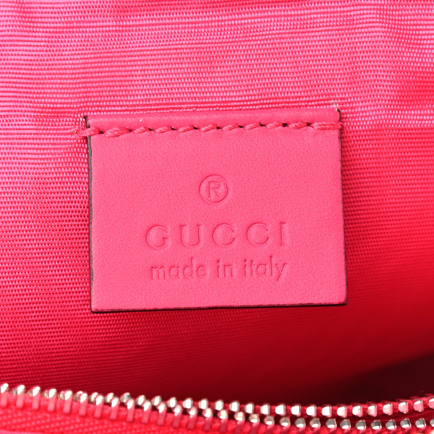 Gucci X SEGA Calfskin GUCCY Stars Mini Dome Shoulder Bag Violet Fuxia Gold 6 of 9