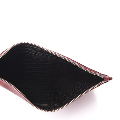 Prada Saffiano Portfolio Case Cherry 5 of 7