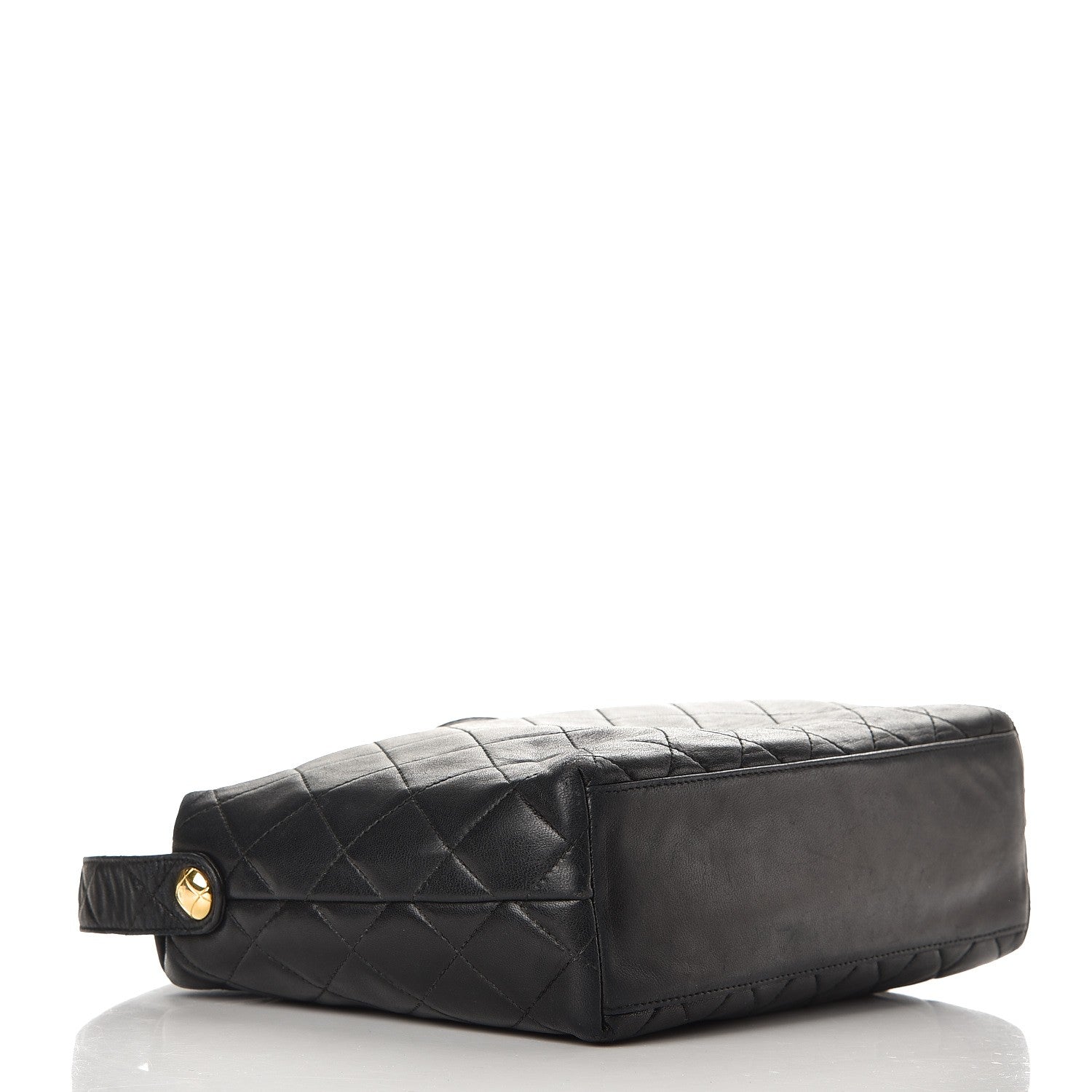 Chanel Lambskin Quilted Shoulder Bag Black 4 of 12