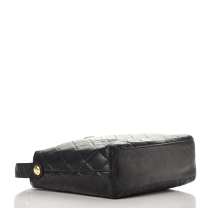 Chanel Lambskin Quilted Shoulder Bag Black 4 of 12