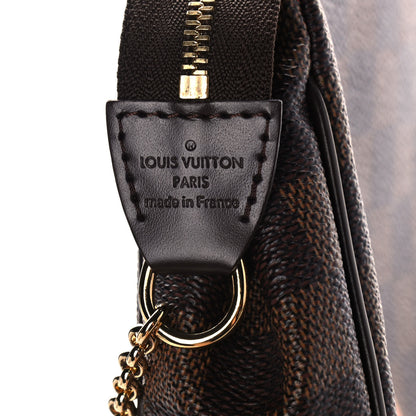 Louis Vuitton Damier Ebene Eva Clutch 8 of 12