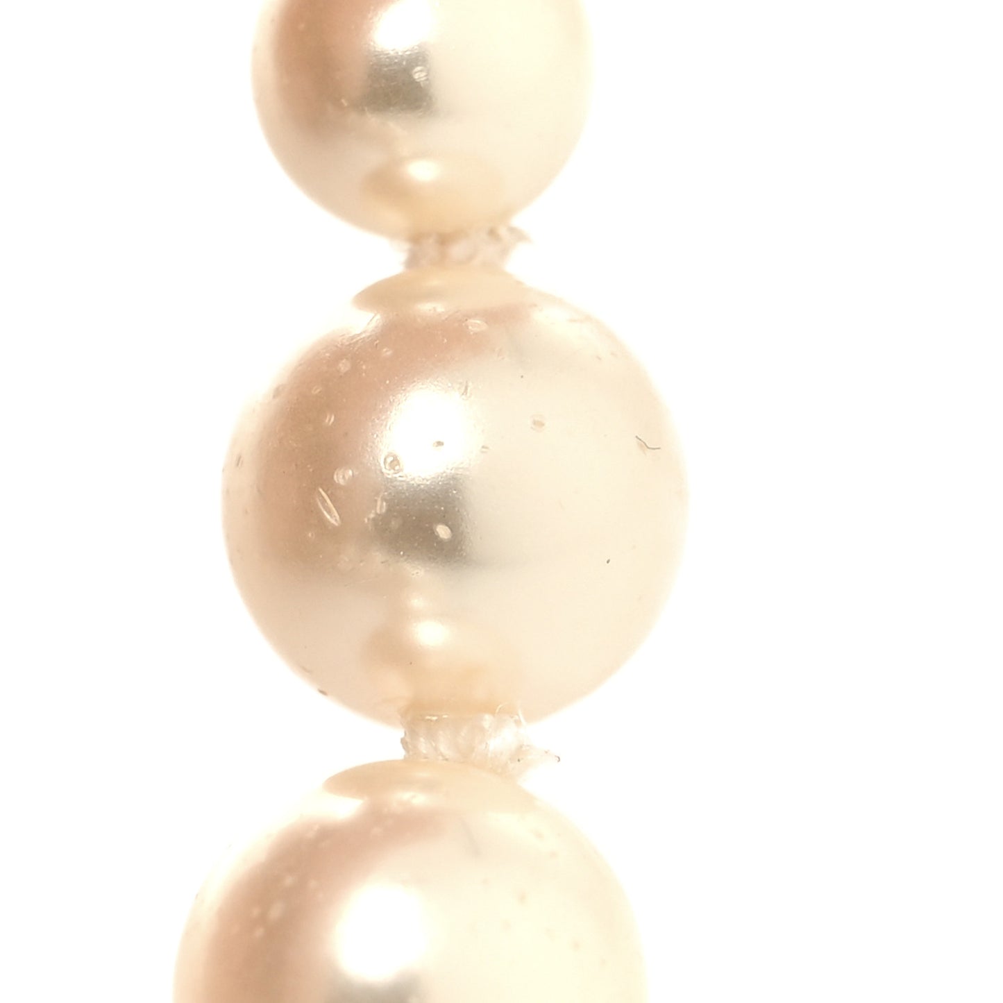 Pearl Crystal CC Bracelet Gold