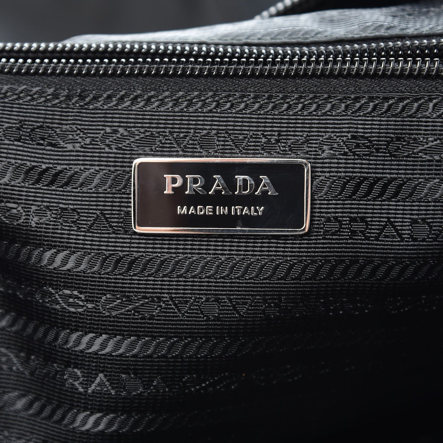 Tessuto Nylon Weekender Black