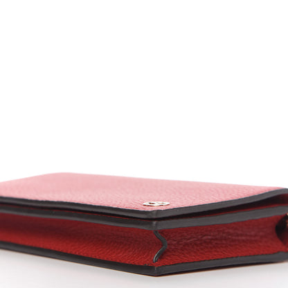 Gucci Dollar Calfskin Medium Betty Chain Wallet Tabasco 7 of 11