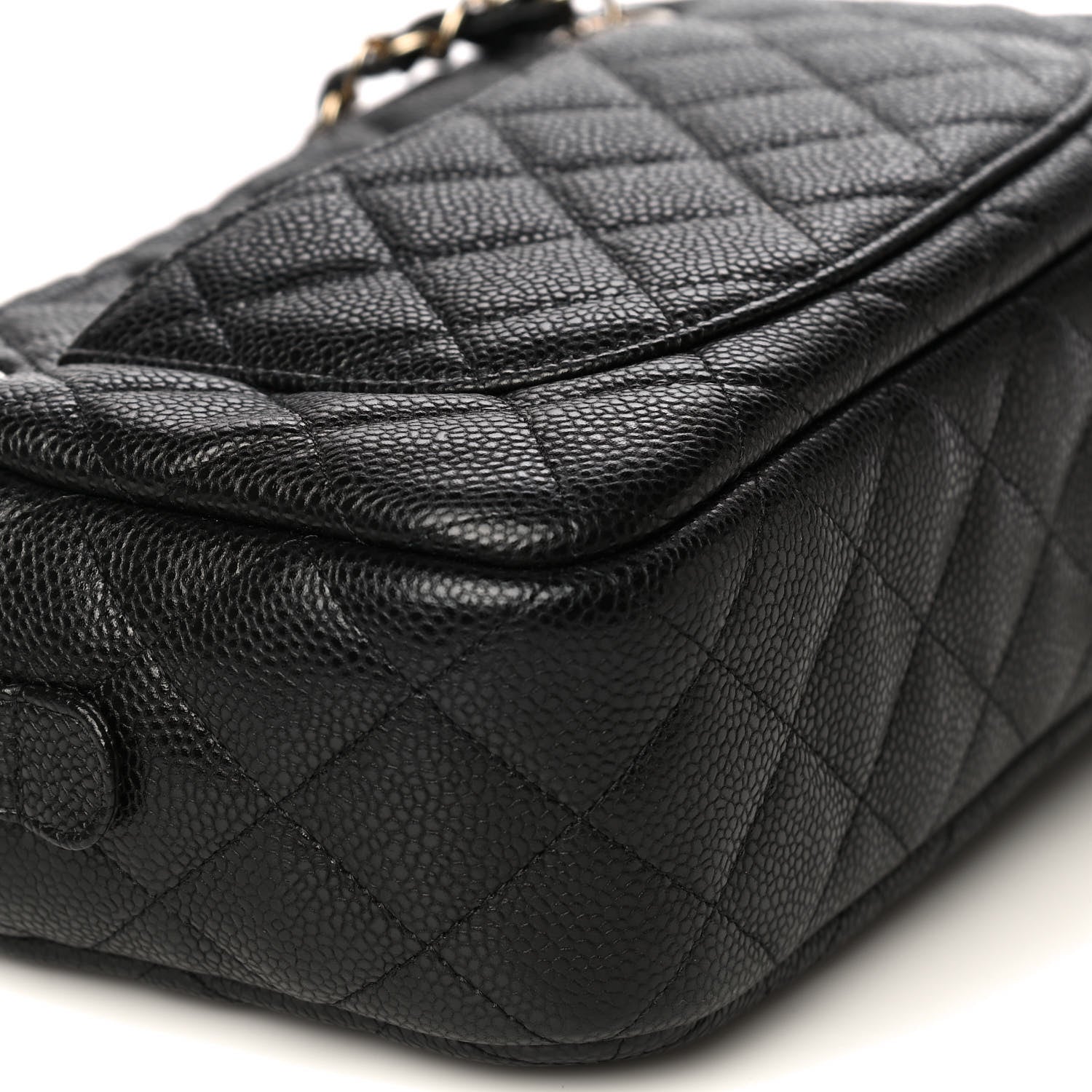 Chanel Caviar Quilted Camera Case Black 11 of 11