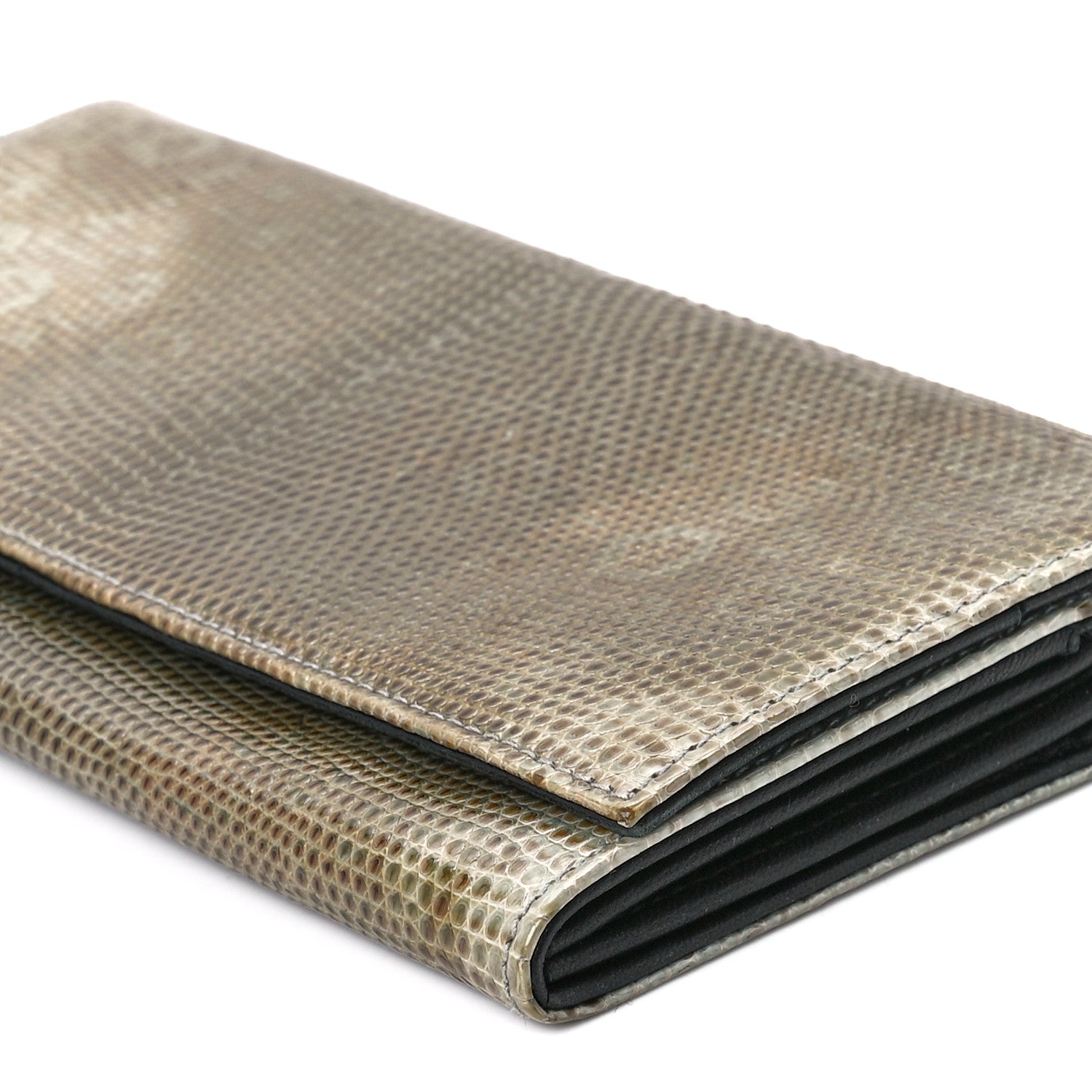 Prada Lizard Continental Wallet Multicolor 11 of 13