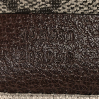 Gucci GG Supreme Monogram Neo Vintage Web Belt Bag Brown 9 of 13