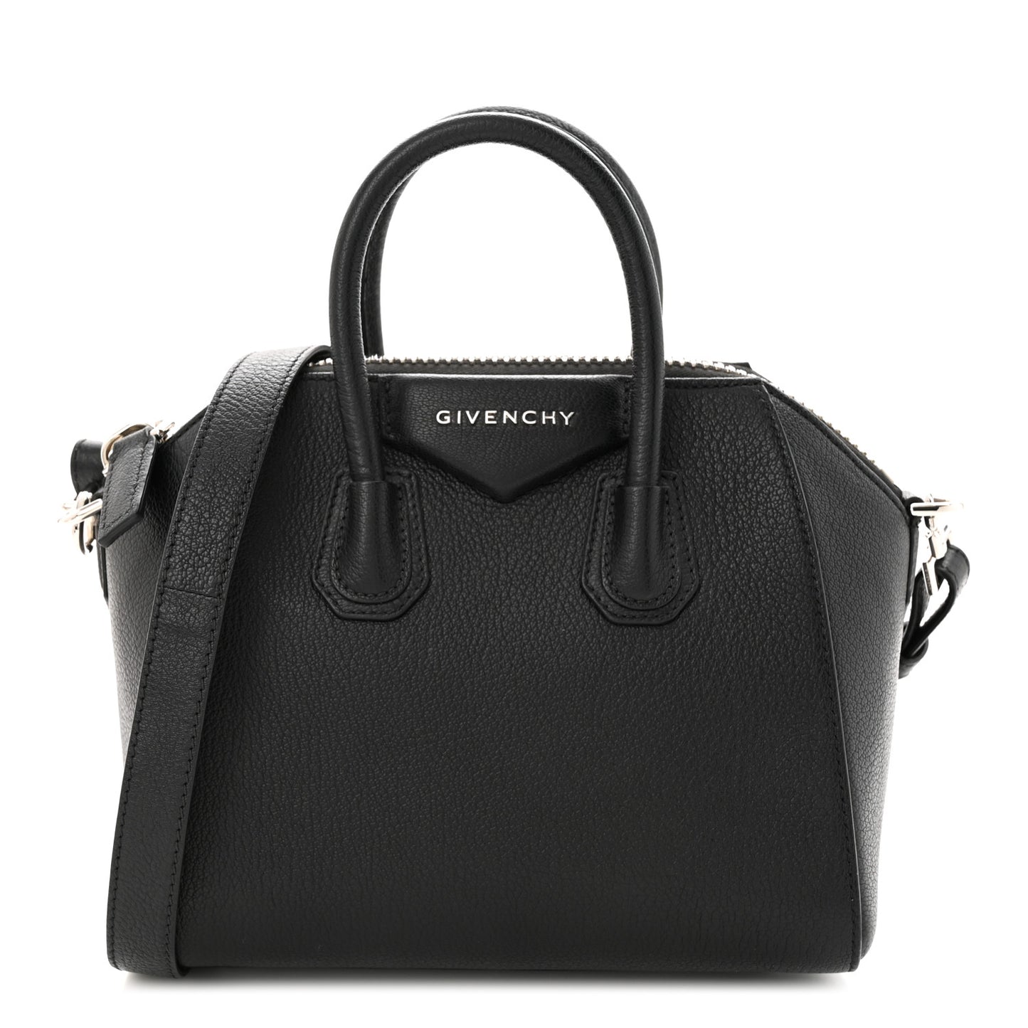 Sugar Goatskin Mini Antigona Black