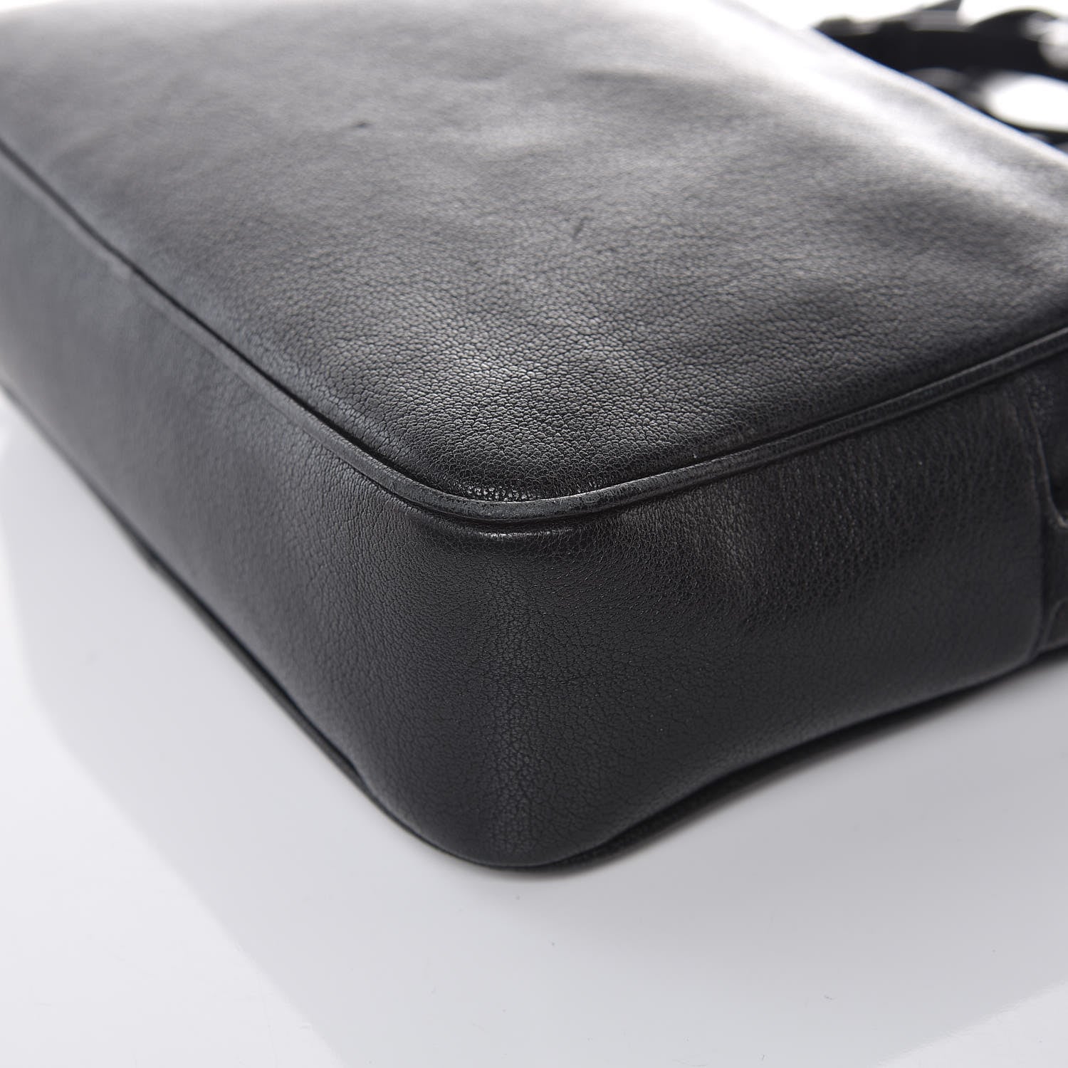 Saint Laurent Lambskin Monogram Small Lou Camera Bag Black 11 of 11