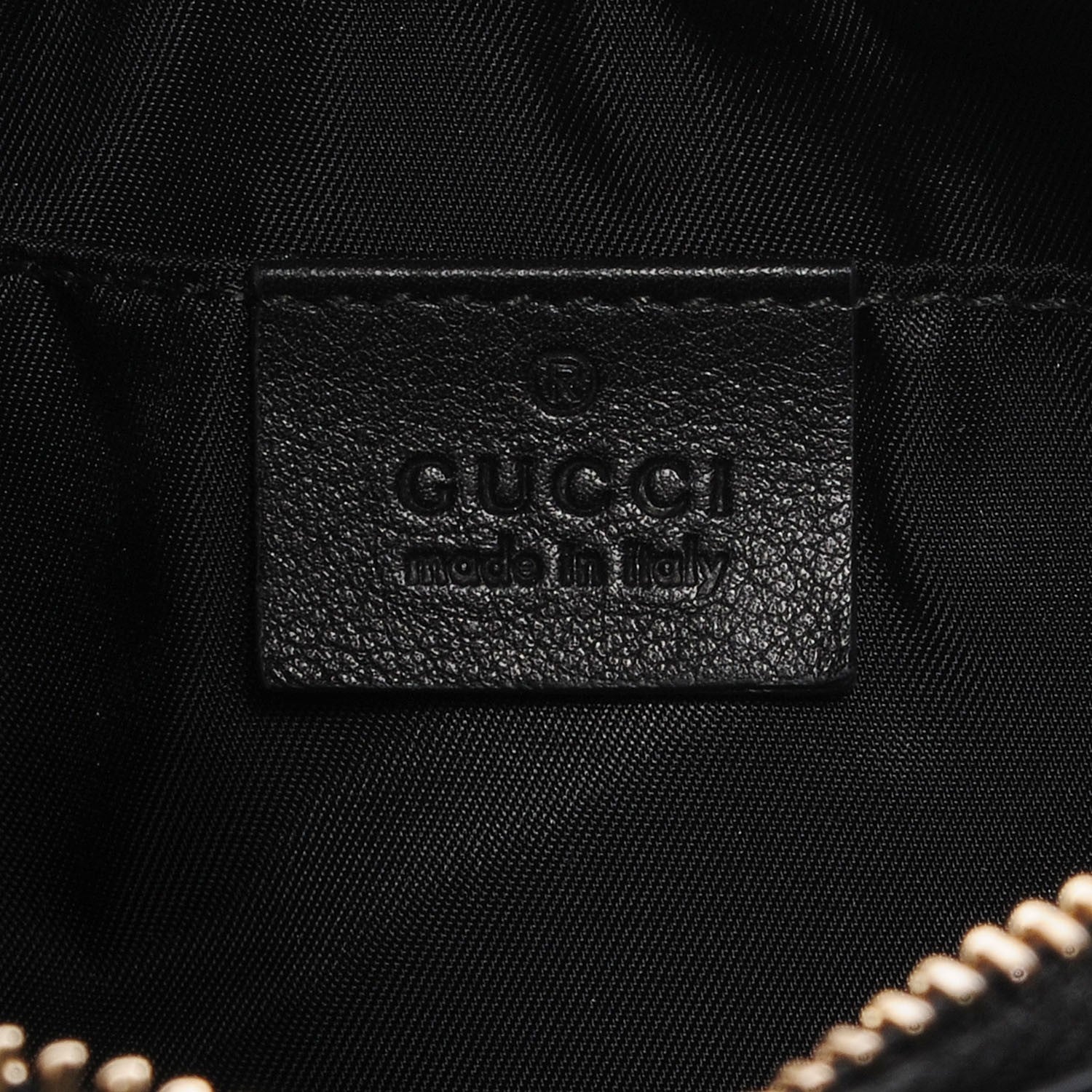 Gucci Vernice Naplack Soho Cosmetic Case Black 6 of 8