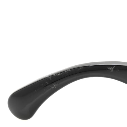 Chanel Acetate Quilted CC Rectangle Sunglasses 5483-A Black 7 of 9