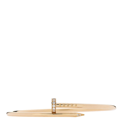 Cartier 18K Yellow Gold Diamond Small Juste Un Clou Bracelet 16 1 of 4
