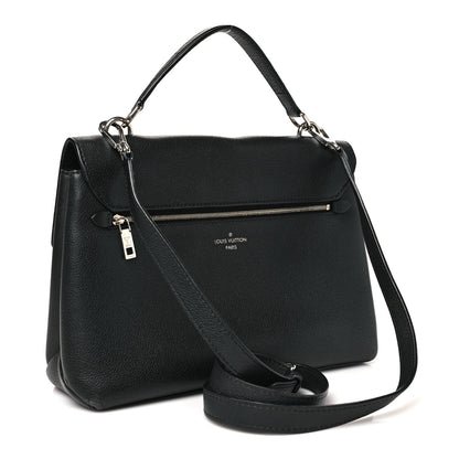 Louis Vuitton Soft Calfskin My Lockme Top Handle Vanille Black 3 of 11