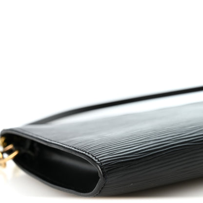 Louis Vuitton Epi Pochette Accessories 24 Black 8 of 10