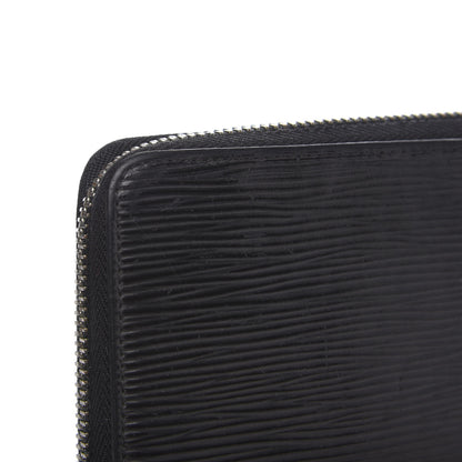 Louis Vuitton Epi Clemence Wallet Black 10 of 12