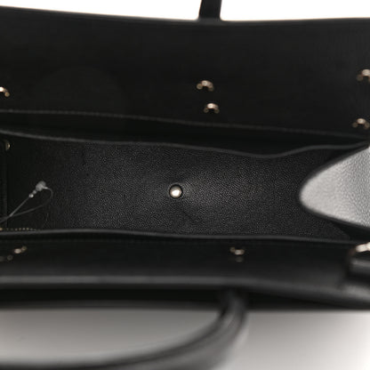 Givenchy Grained Calfskin Small Horizon Satchel Black 5 of 11