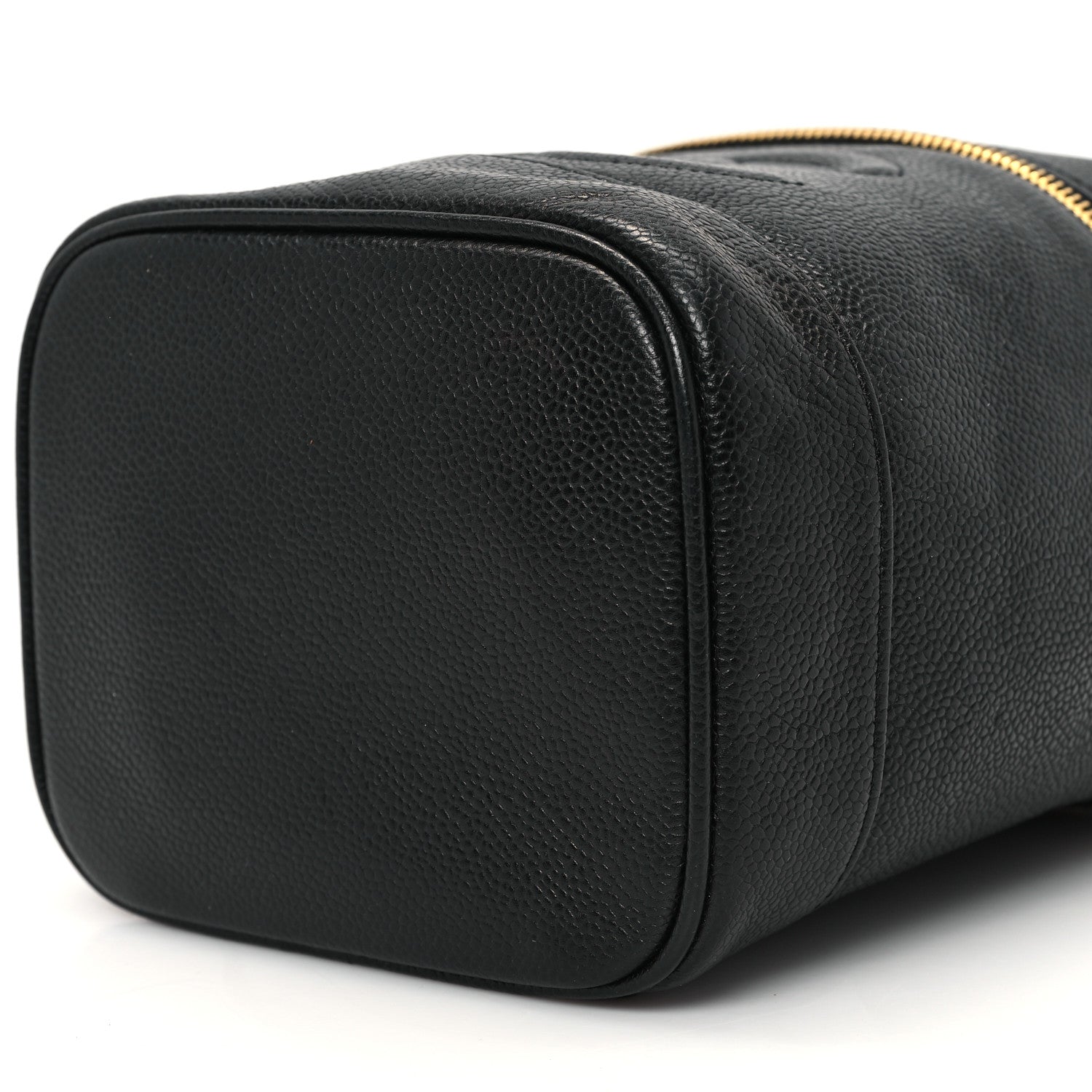 Chanel Caviar Vanity Cosmetic Case Black 11 of 12