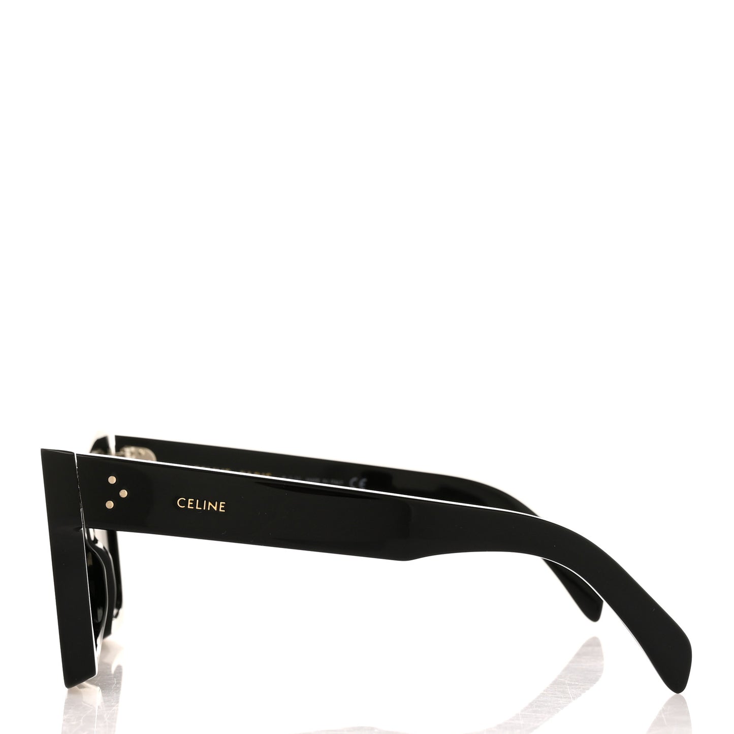 Acetate Square Sunglasses CL401301 Black