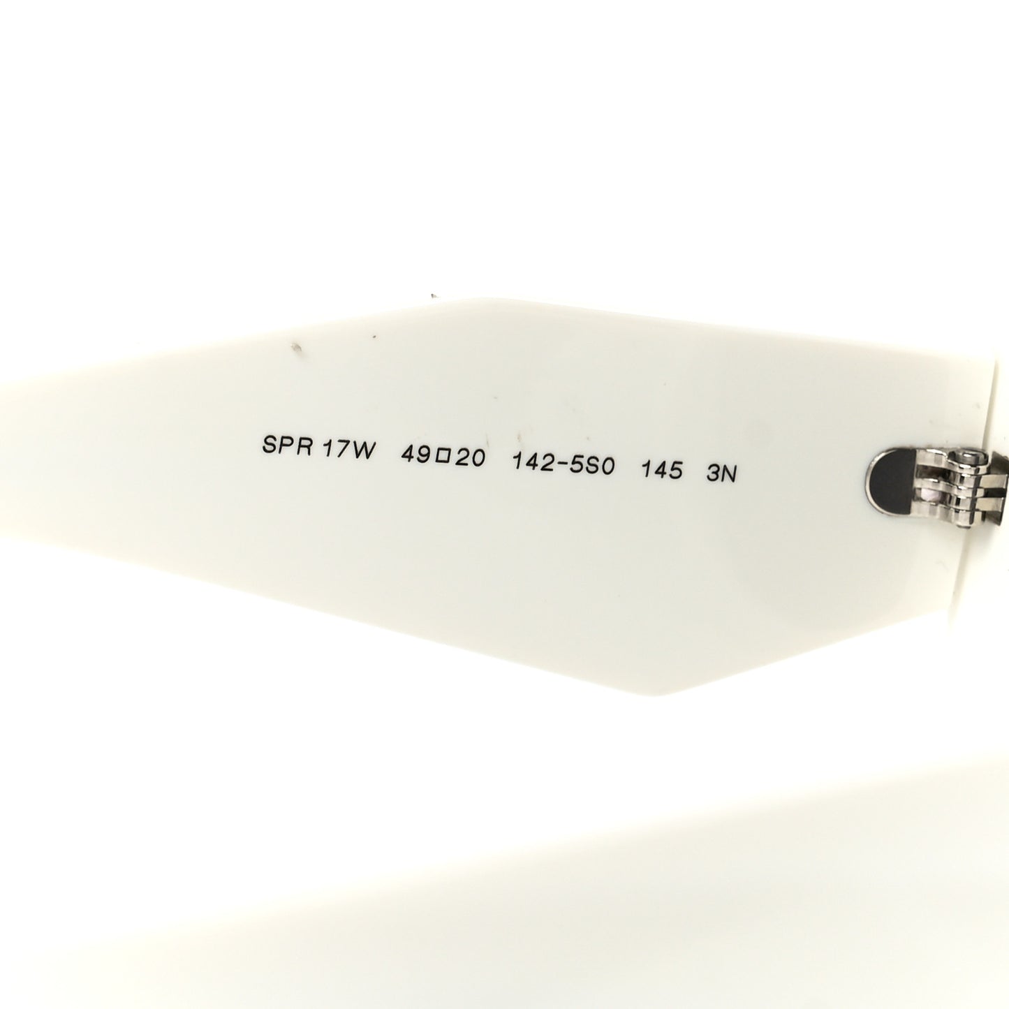 Acetate Symbole Sunglasses SPR 17W White