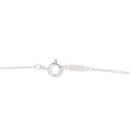 Tiffany Sterling Silver 18K Rose Gold 1837 Interlocking Circles Pendant Necklace 5 of 5