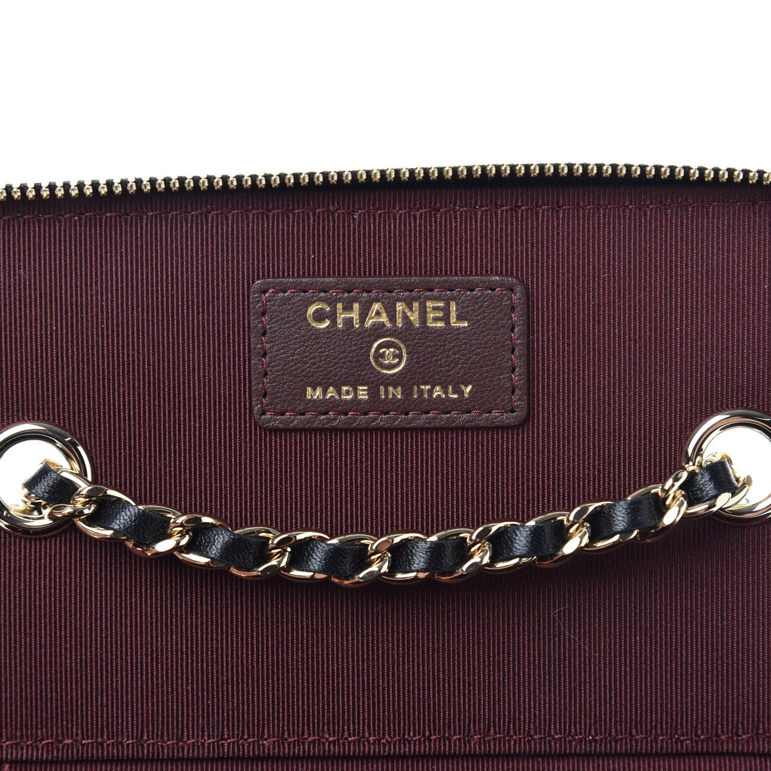 Chanel Lambskin Quilted Small Vanity Case With Chain Black 6 of 10