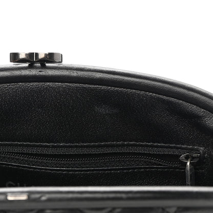 Chanel Lambskin Quilted Timeless Clutch Black 8 of 8