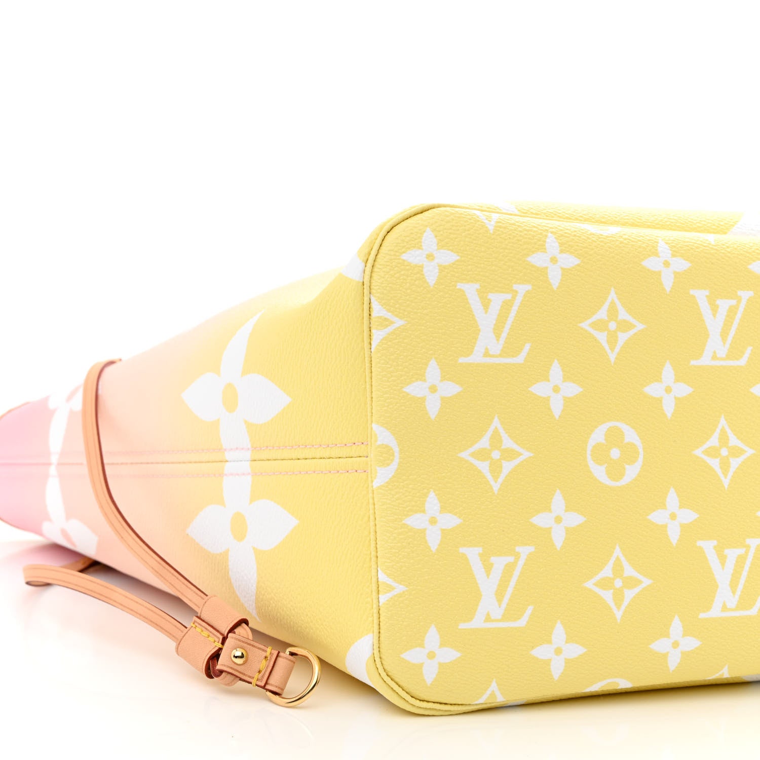 Louis Vuitton Monogram Giant By The Pool Neverfull MM Light Pink 9 of 10