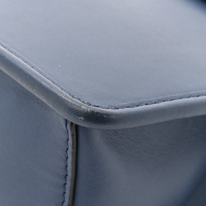Fendi Vitello Century Opaco F is Fendi Kan I Shoulder Bag Blu Scuro 14 of 19