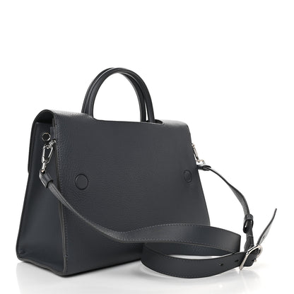 Christian Dior Grained Calfskin Diorever Flap Grey 3 of 9
