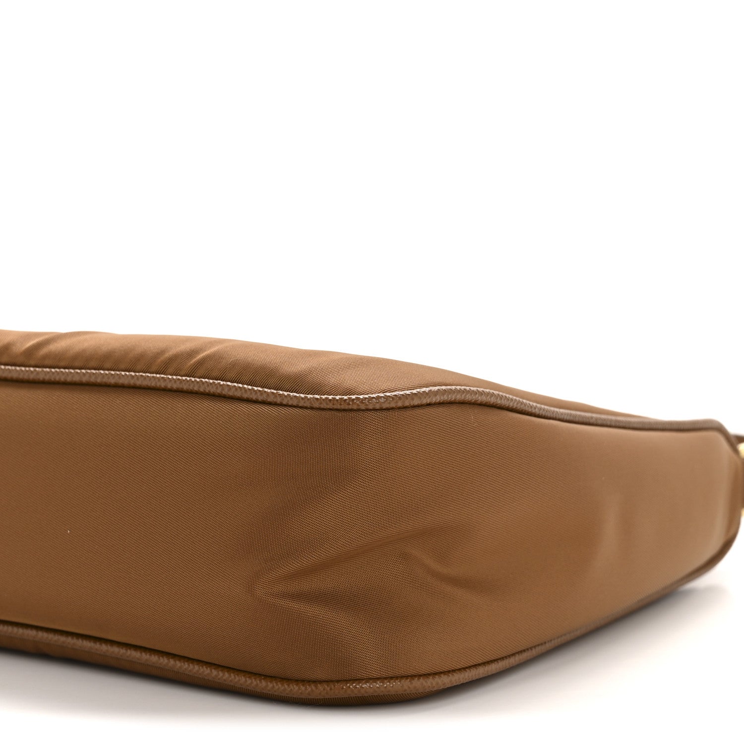 Prada Re-Nylon Saffiano Mini Re-Edition 2005 Bag Brandy 10 of 10