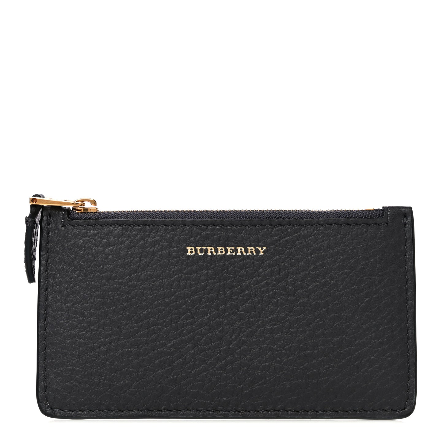 Grained Calfskin Two Tone Somerset Coin Case Card Holder Navy