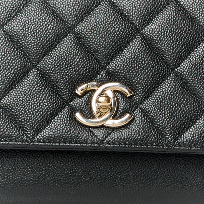 Chanel Caviar Quilted Medium Business Affinity Flap Black 9 of 11