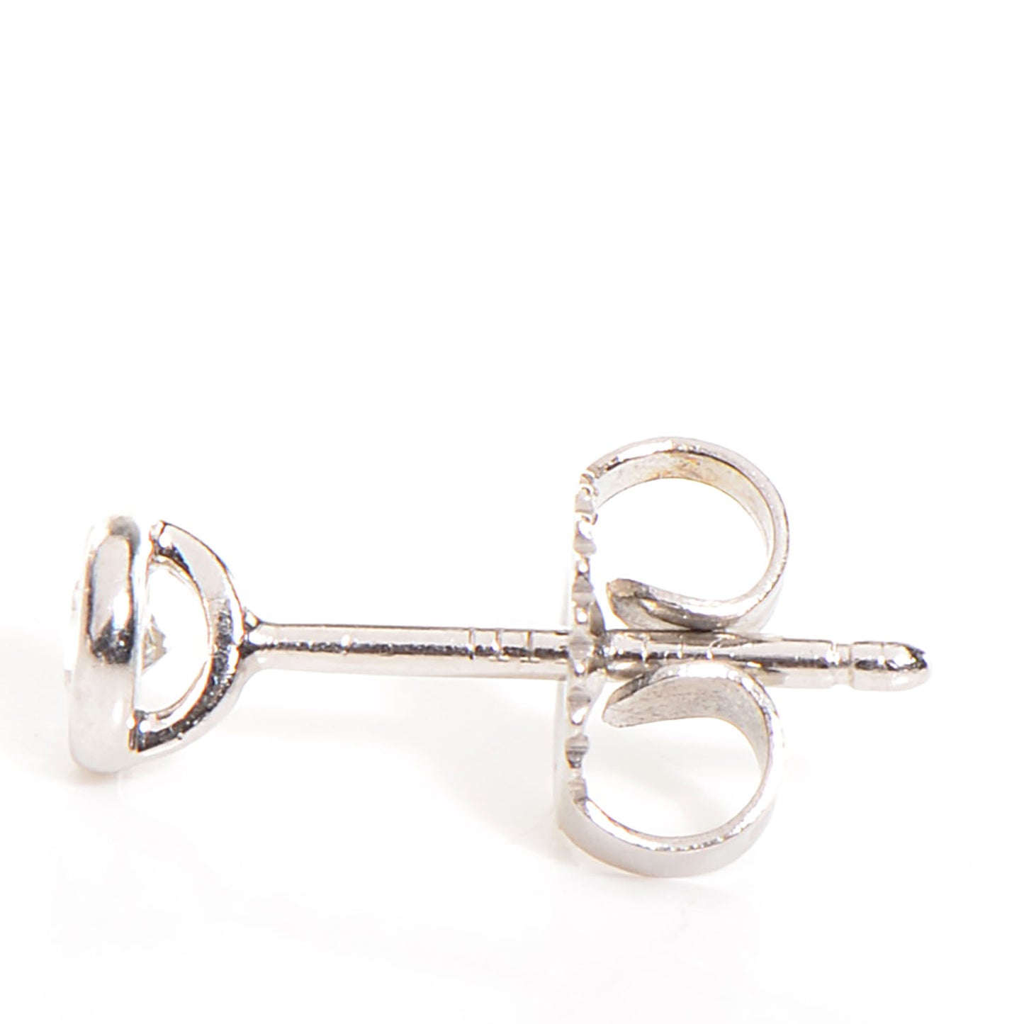Platinum Diamond .30ctw Elsa Peretti Diamonds By The Yard Earrings