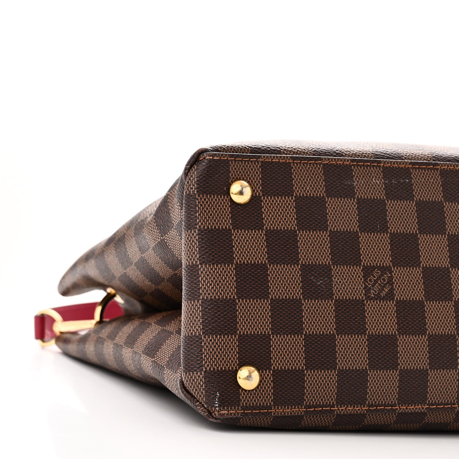 Louis Vuitton LOUIS VUITTON Damier Ebene LV Riverside Lie De Vin 9 of 12