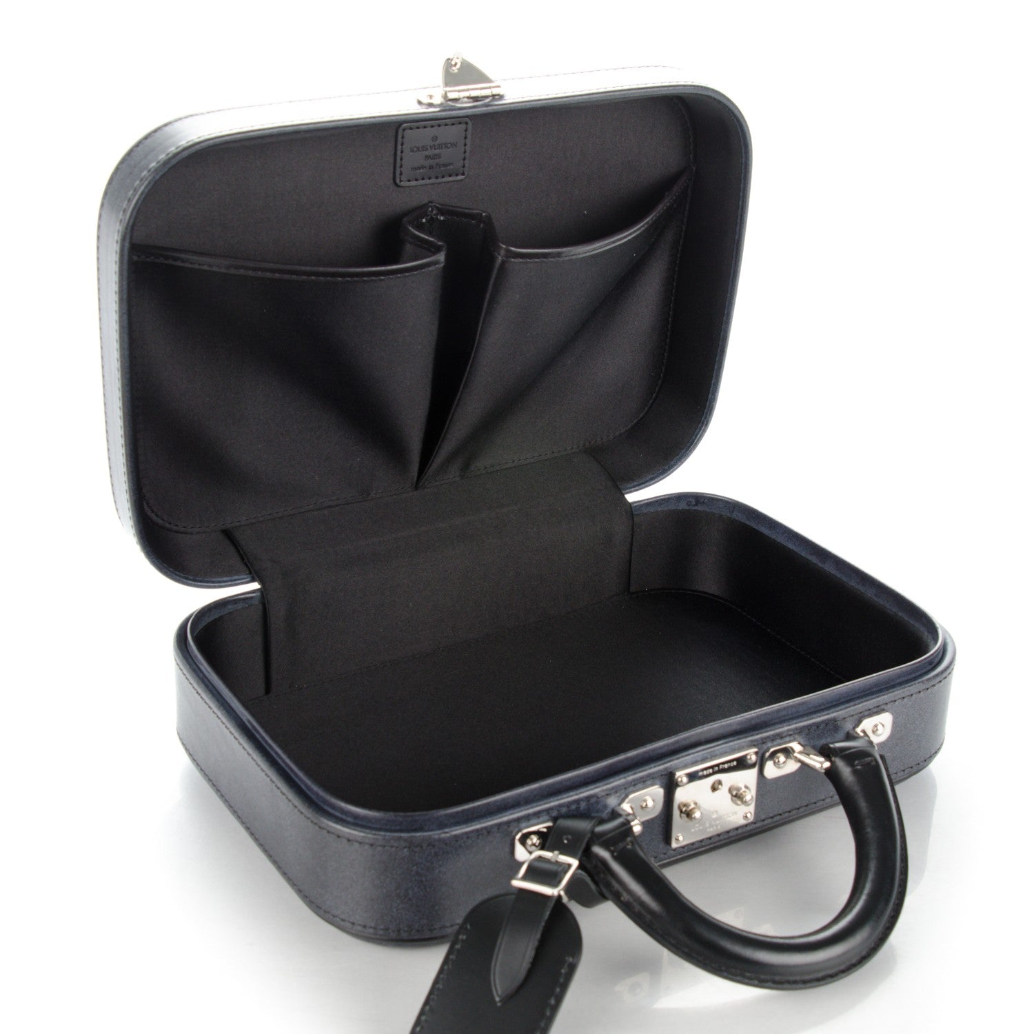 Louis Vuitton Monogram Glace Valisette PM Black 6 of 8