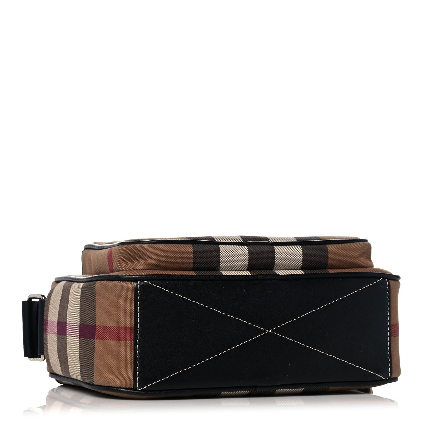 Calfskin Vintage Check Camera Bag Archive Beige