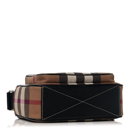 Burberry Calfskin Vintage Check Camera Bag Archive Beige 4 of 14