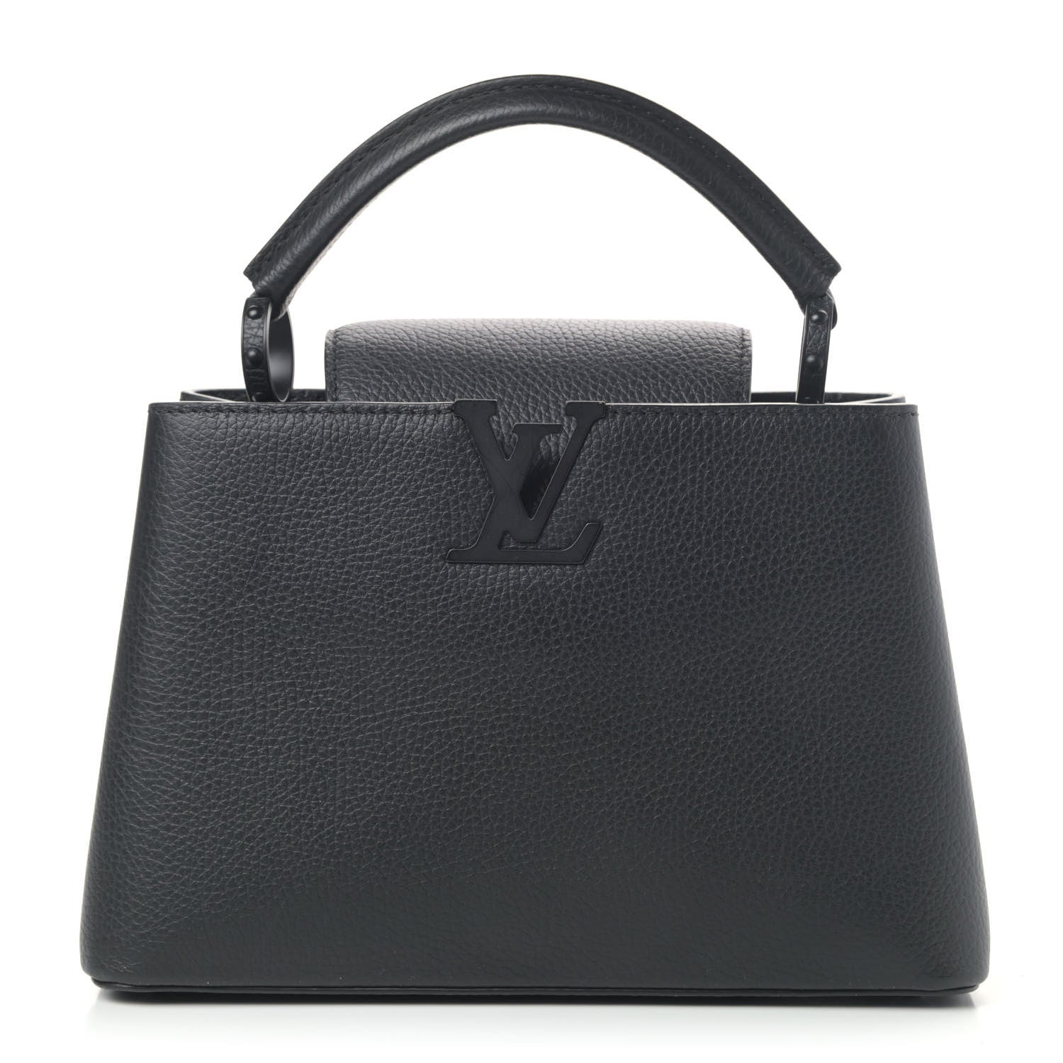 Louis Vuitton Taurillon Capucines BB Matte Black 1 of 6