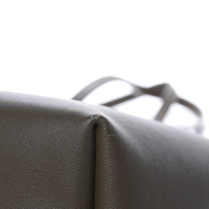 Saint Laurent Calfskin Large Shopping Tote Kaki Militaire 10 of 12