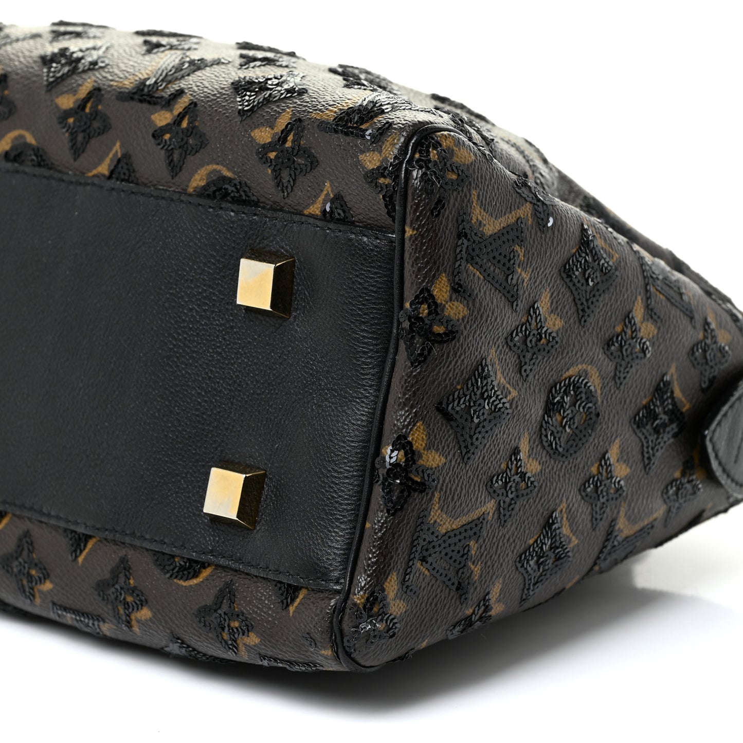 Monogram Sequins Eclipse Speedy 28 Black