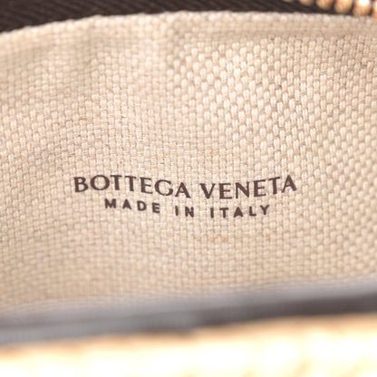Bottega Veneta Raffia Woven Nappa Intrecciato Mini Wallace Natural Fondant 7 of 10