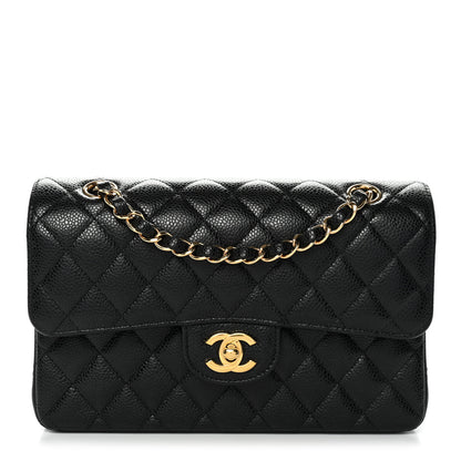 Chanel Caviar Quilted Small Double Flap Black 1 of 10