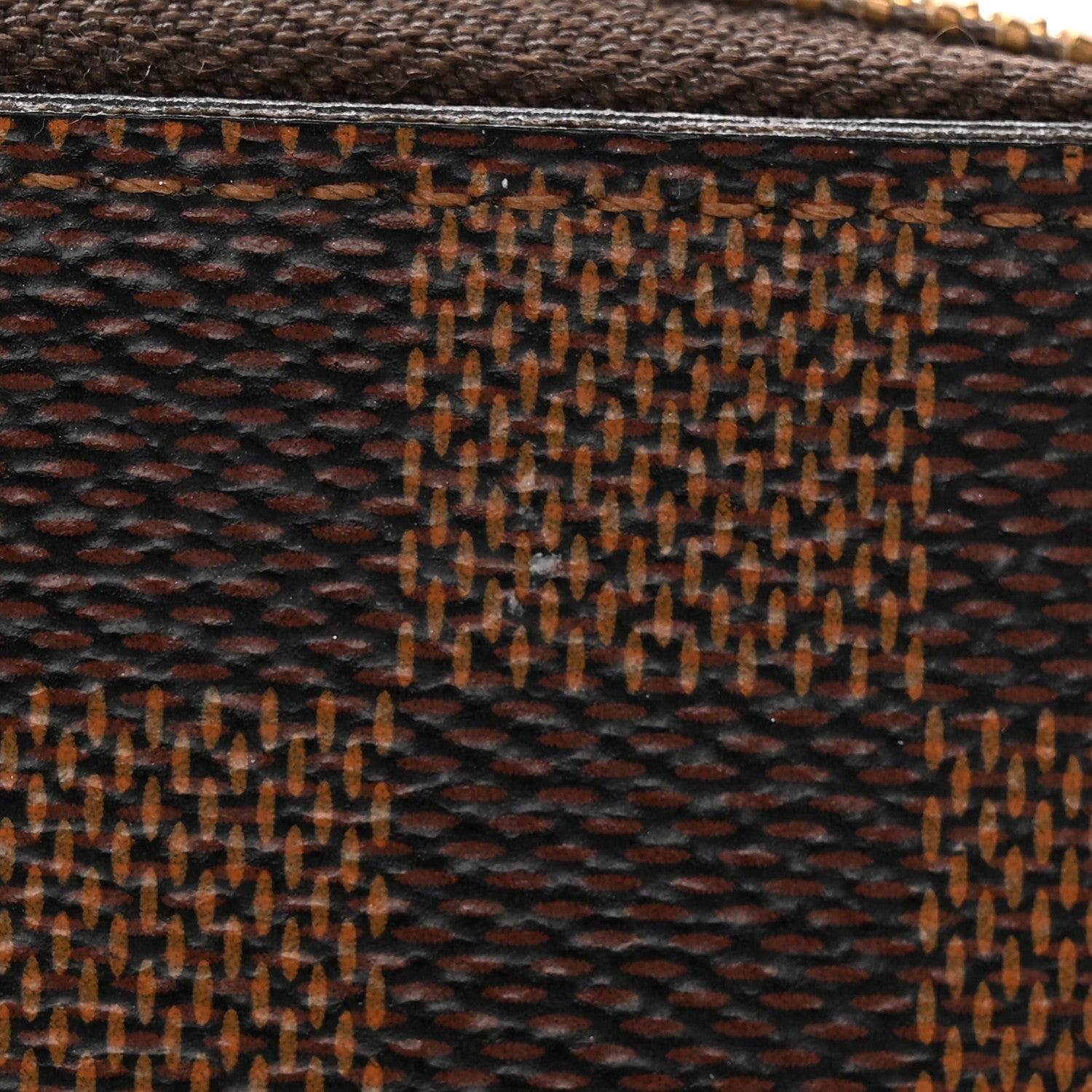 Louis Vuitton Damier Ebene Clemence Wallet Cherry 15 of 15