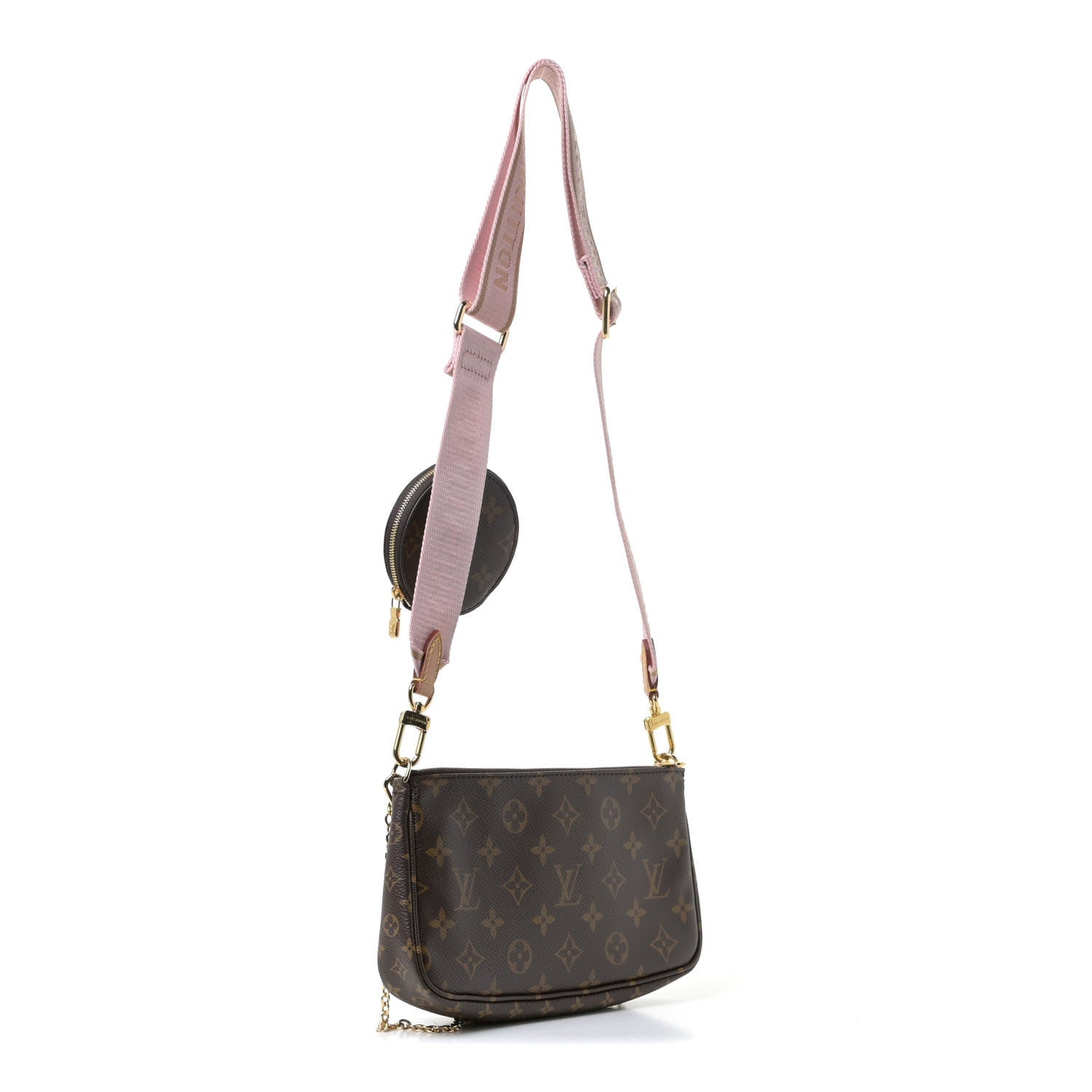 Louis Vuitton Monogram Multi Pochette Accessories Rose Clair 3 of 10