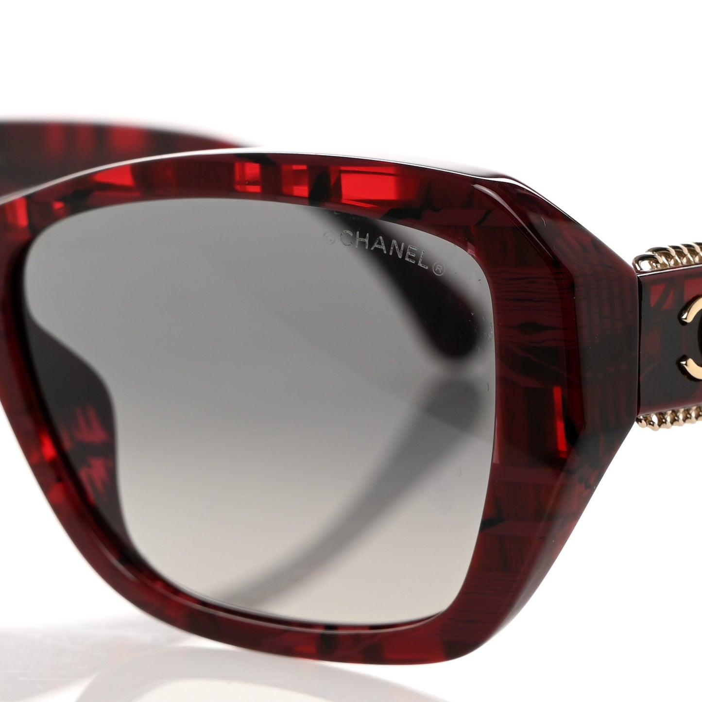 Acetate CC Sunglasses 5516-A Red